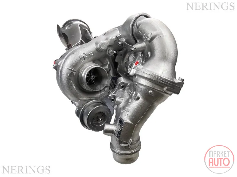 Twinturbo turbocharger Remanufactured (KKK)-NĒRINGS