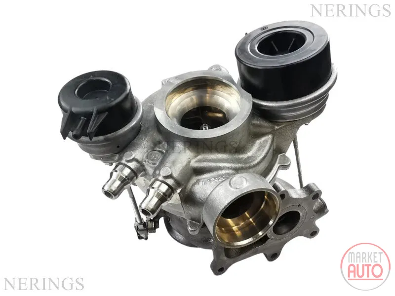 Twinturbo turbocharger remanufactured (BiTD large turbine (KKK)-NĒRINGS