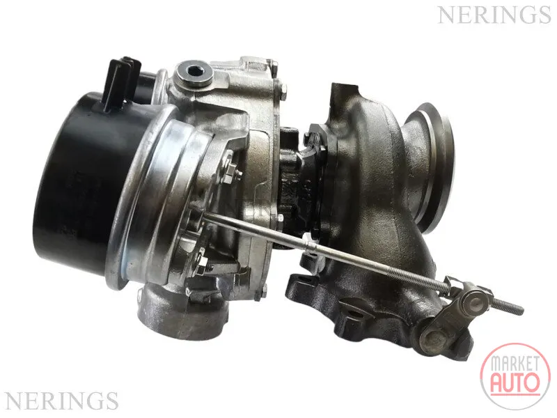 Twinturbo turbocharger remanufactured (BiTD large turbine (KKK)-NĒRINGS
