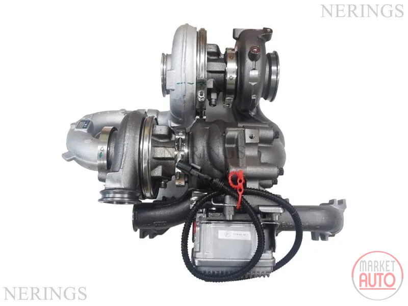 Bi-turbo turbocharger remanufactured (BorgWarner) - Nērings