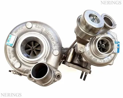 Twinturbo turbocharger Remanufactured (KKK)-NĒRINGS