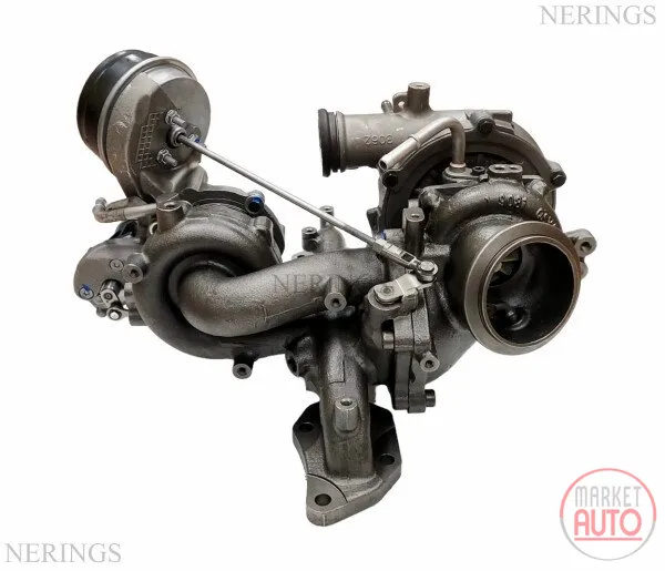 Twinturbo turbocharger Remanufactured (KKK)-Nērings