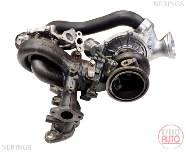 Turbocharger restored (without vacuum valve / electric valve)(KKK)-NĒRINGS