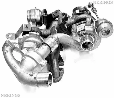 Twinturbo turbocharger Remanufactured (KKK)-NĒRINGS