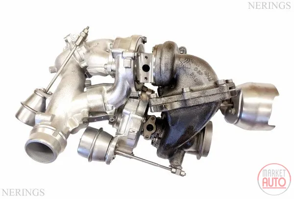 Twinturbo turbocharger Remanufactured (KKK)-NĒRINGS