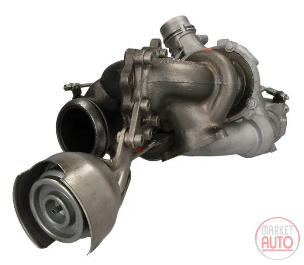Twinturbo turbocharger factory remanufactured (KKK/BorgWarner)-LVI