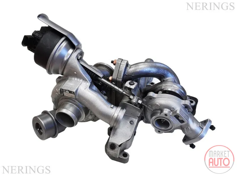 Twinturbo turbocharger Remanufactured Biturbo (Without common connection (KKK) -NĒRINGS