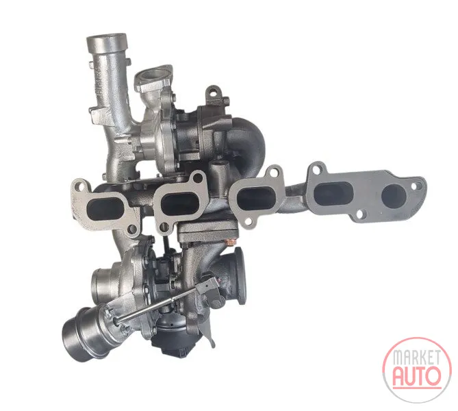 Twinturbo turbocharger Remanufactured Biturbo (Without common connection (KKK) -NĒRINGS