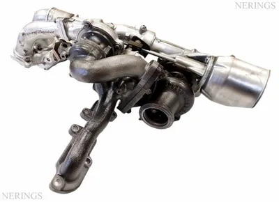 Twinturbo turbocharger Remanufactured Biturbo (With common connection -2 (KKK)-NĒRINGS