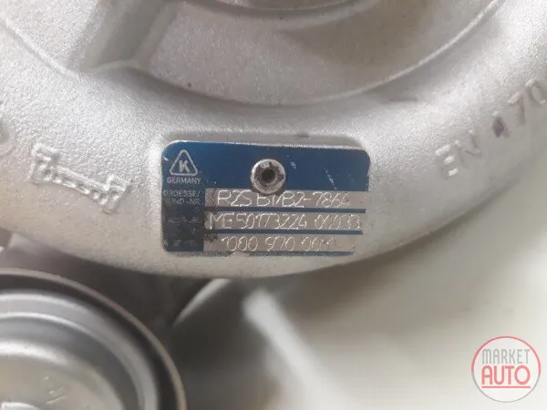Twinturbo turbocharger Remanufactured (KKK)-NĒRINGS