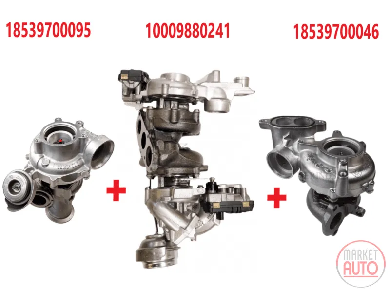 Turbocharger Remanufactured (BiTD 4pcs-KKK)-NĒRINGS