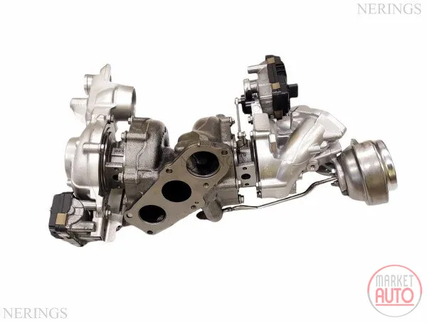 Turbocharger Remanufactured (BiTD large + small KKK)-NĒRINGS