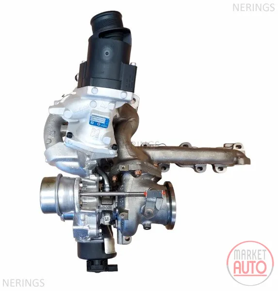 Turbocharger factory remanufactured (BorgWarner)-DEBW