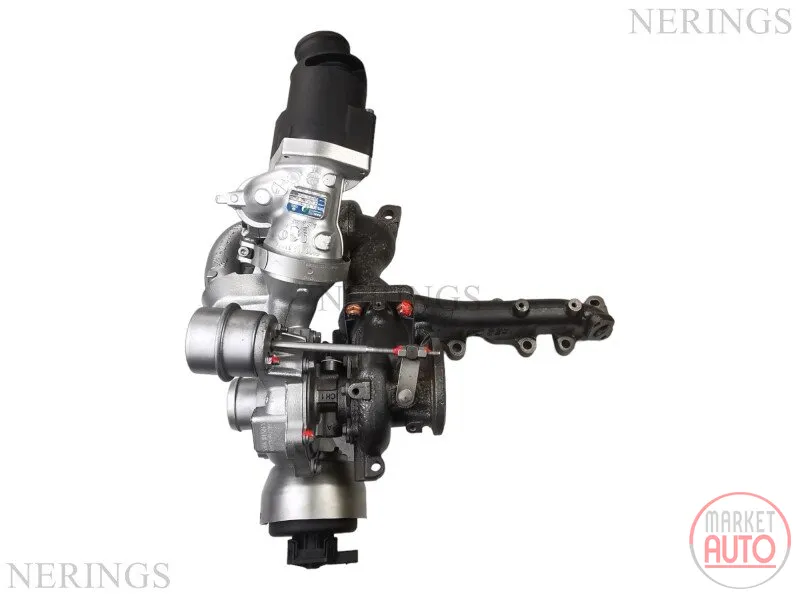 Twinturbo turbocharger Remanufactured (KKK)-NĒRINGS