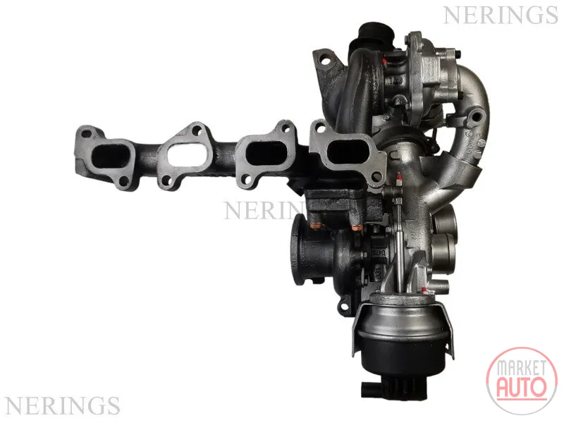 Twinturbo turbocharger Remanufactured (KKK)-NĒRINGS