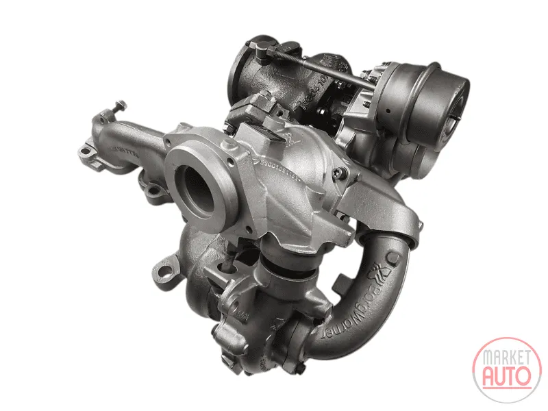 Twinturbo turbocharger Remanufactured (KKK)-NĒRINGS