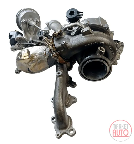 Biturbo turbocharger restored (Borgwarner/KKK) -Nērings