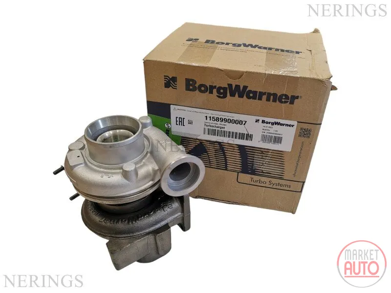 Turbocharger factory remanufactured (BorgWarner)-DEBW