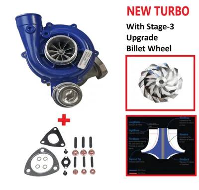 Turbocharger NEW (Garrett-Stage-3) -Nērings