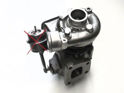 Turbocharger Remanufactured without Vacuum Wastegate Actuator -NĒRINGS