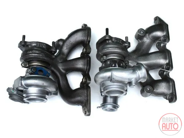 Turbocharger Remanufactured MITSUBISHI (right + left)-NĒRINGS