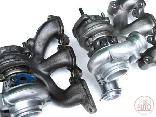 Turbocharger Remanufactured MITSUBISHI (right + left)-NĒRINGS