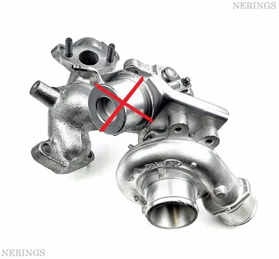 Turbocharger Remanufactured whitout Wastegate Actuator(MITSUBISHI)-NĒRINGS