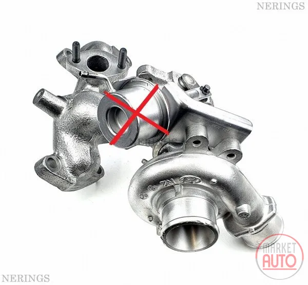 Turbocharger Remanufactured whitout Wastegate Actuator(MITSUBISHI)-NĒRINGS
