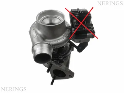 Turbocharger Remanufactured (without electronic  (MITSUBISHI)-NĒRINGS