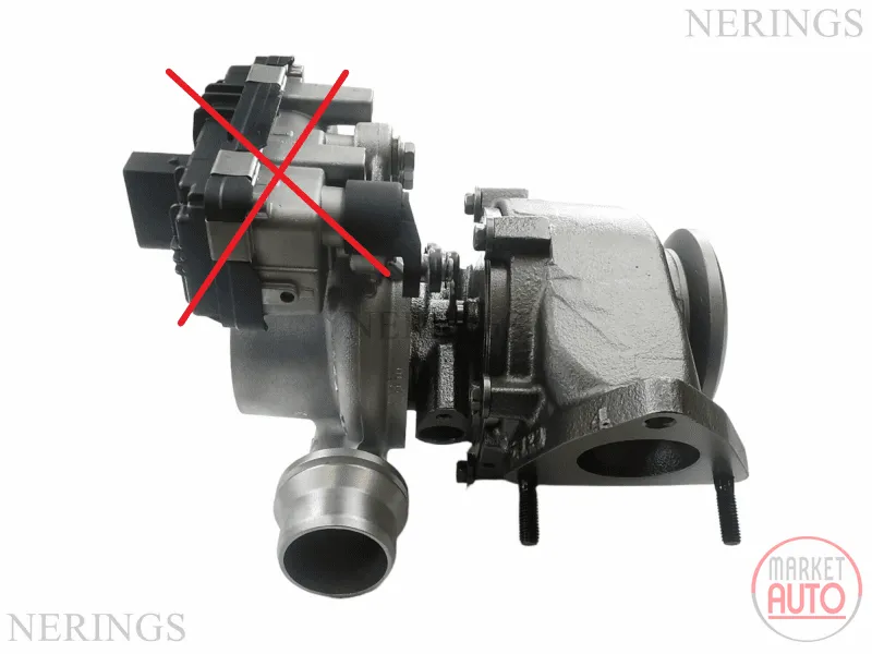 Turbocharger Remanufactured (without electronic  (MITSUBISHI)-NĒRINGS
