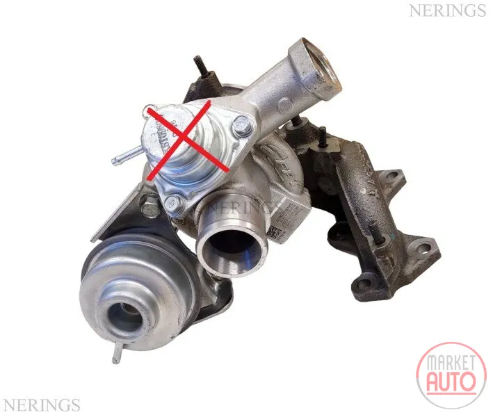 Turbocharger Remanufactured (without valve Mitsubishi-R) -Nērings