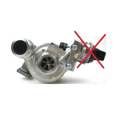 Turbocharger remanufactured without electronic turbo wastegate actuator (MITSUBISHI)-NĒRINGS
