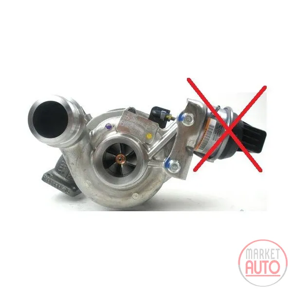 Turbocharger remanufactured without electronic turbo wastegate actuator (MITSUBISHI)-NĒRINGS