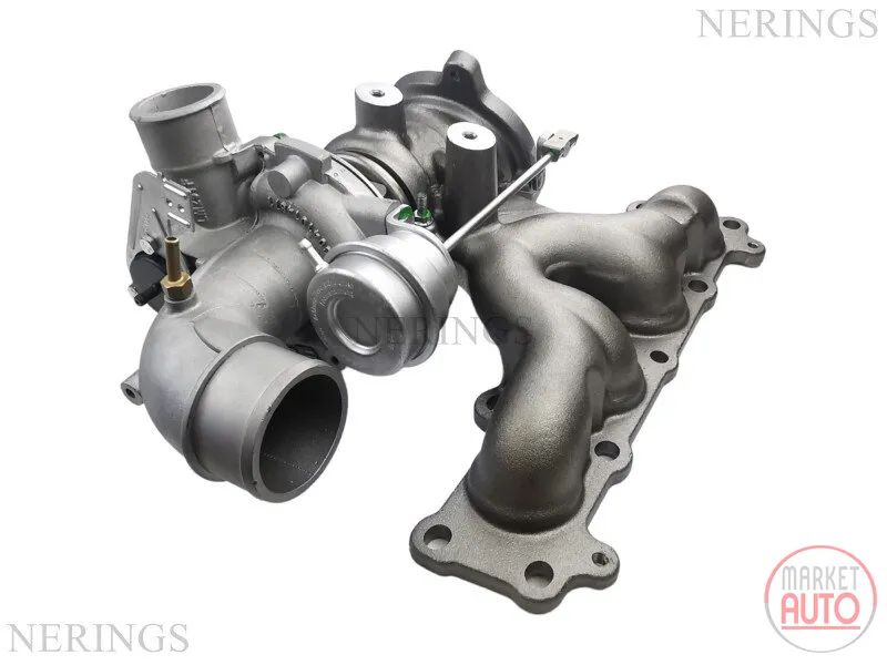 Turbocharger Remanufactured (metal exhaust manifold (KKK)-NĒRINGS