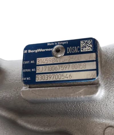 Turbocharger Remanufactured -NĒRINGS