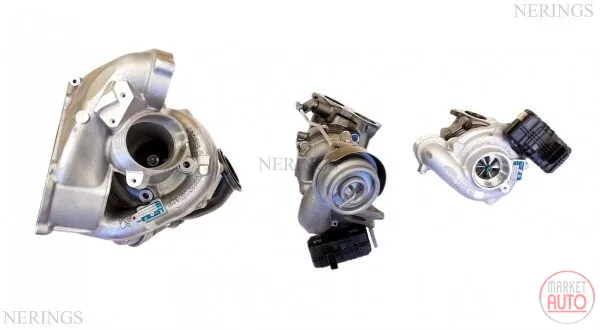 Turbocharger remanufactured (triple turbo)-NĒRINGS