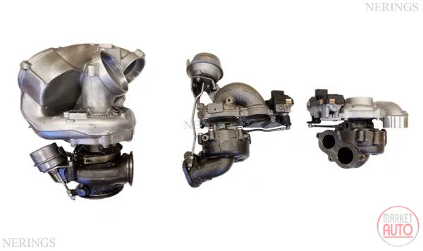 Turbocharger remanufactured (triple turbo)-NĒRINGS