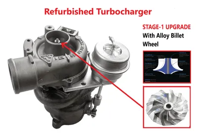 Turbocharger Remanufactured (Stage-1)-NĒRINGS