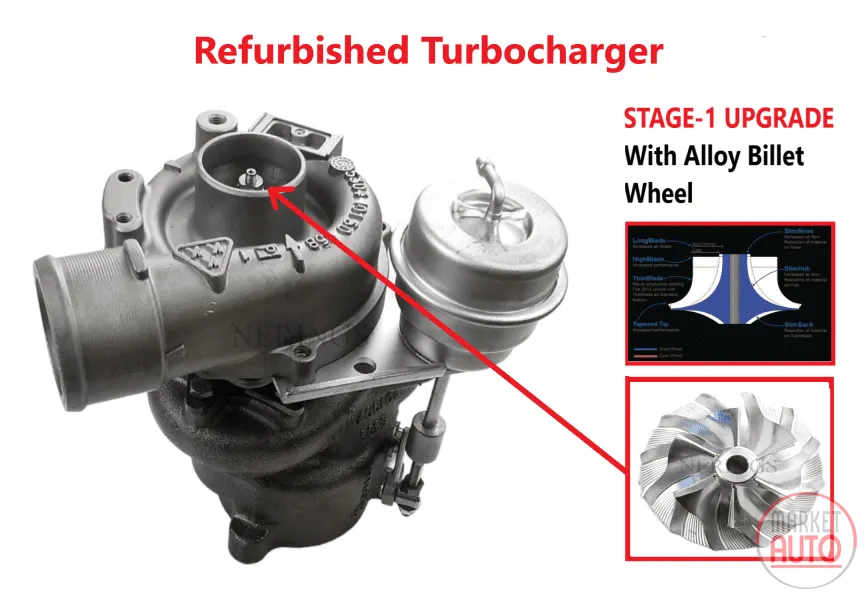Turbocharger Remanufactured (Stage-1)-NĒRINGS