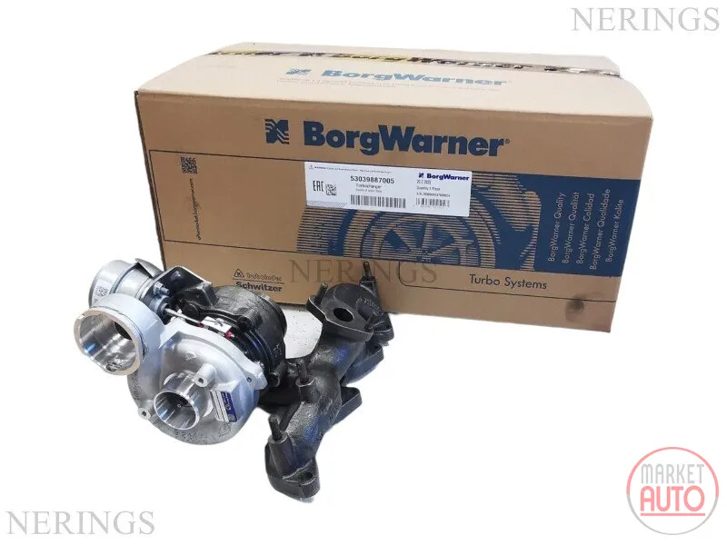 Turbocharger new (BorgWarner-OEM)-DEBW