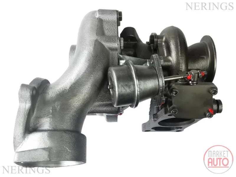 Turbocharger Remanufactured (Hybrid Turbo (Big Side KKK-K26)-NĒRINGS