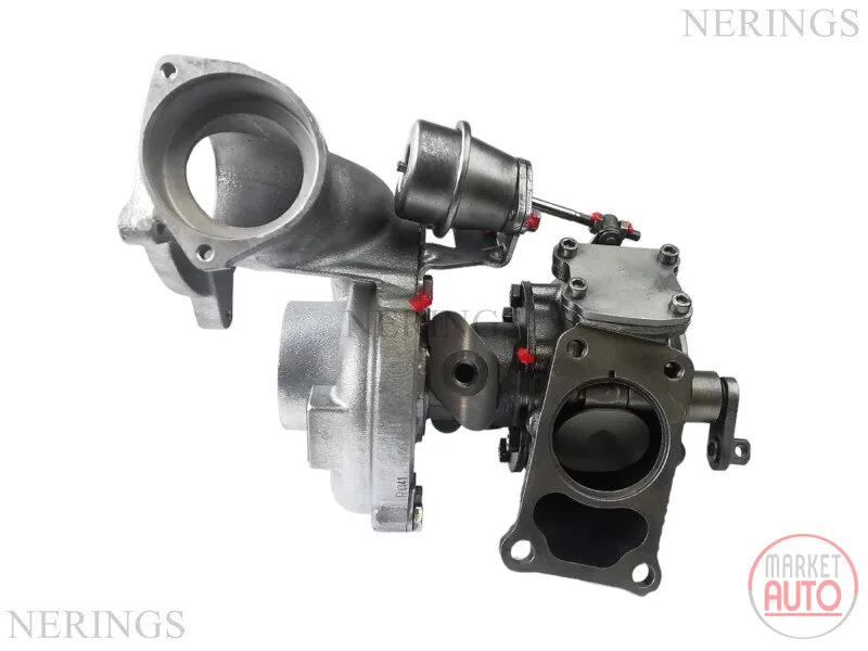 Turbocharger Remanufactured (Hybrid Turbo (Big Side KKK-K26)-NĒRINGS