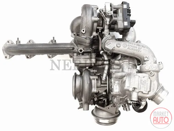 Biturbo turbocharger Remanufactured (KKK)-NĒRINGS