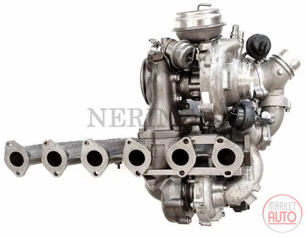 Biturbo turbocharger Remanufactured (KKK)-NĒRINGS