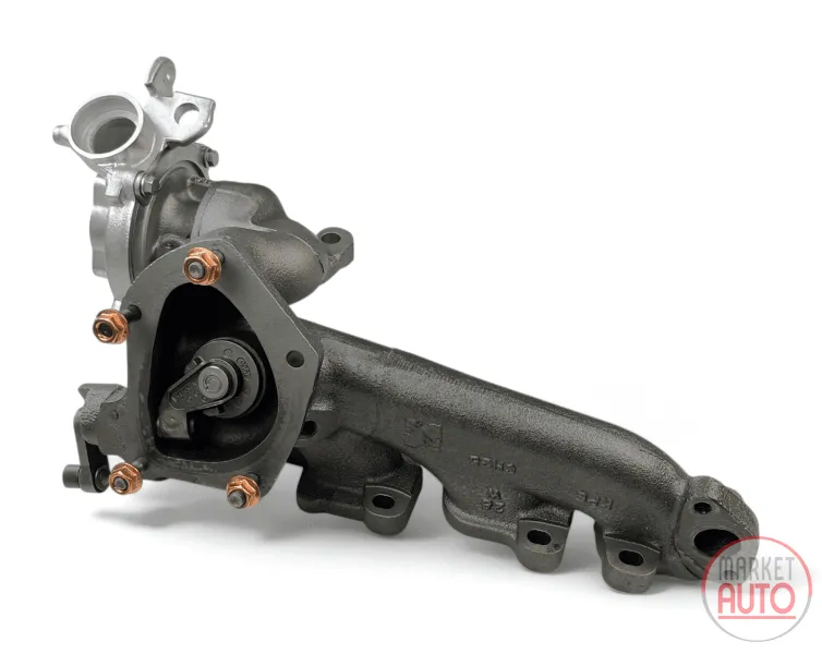 Turbocharger restored (small side) KKK -Nērings
