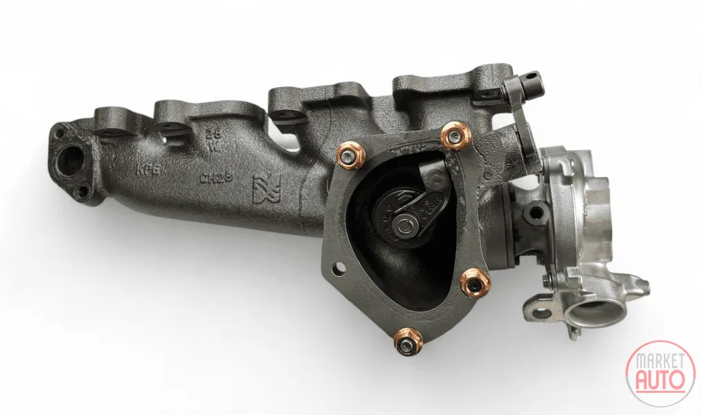 Turbocharger restored (small side) KKK -Nērings