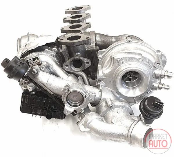 Twinturbo turbocharger Remanufactured (KKK)-NĒRINGS