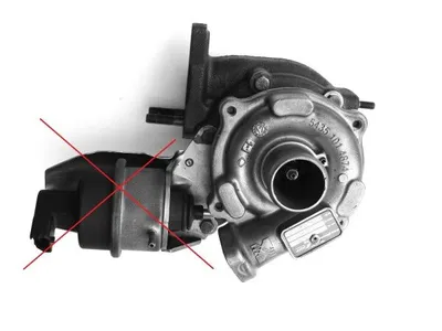 Turbocharger Remanufactured (without electronic turbo wastegate actuator KKK)-NĒRINGS
