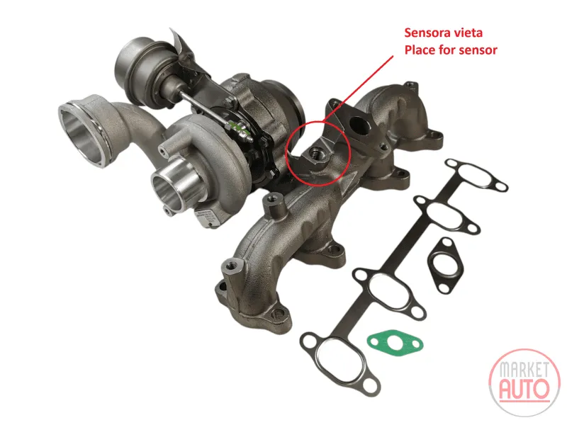 Turbocharger new (KKK-CN)-PLS