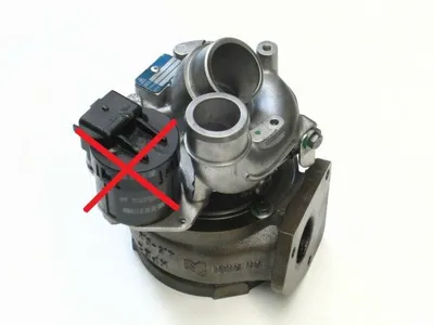 Turbocharger Remanufactured right side (without electronics KKK)-NĒRINGS
